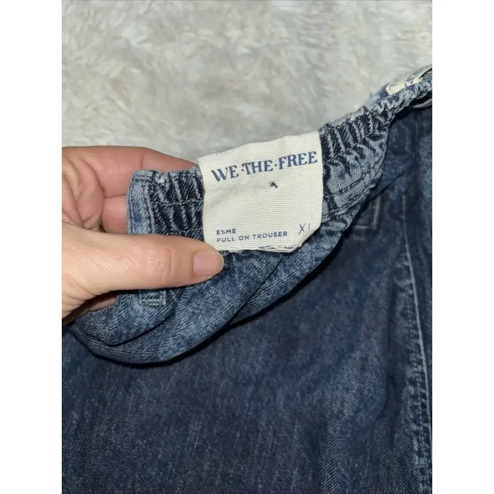 We The Free 100% Lyocell Esme Pull On Trouser Jeans Size XL